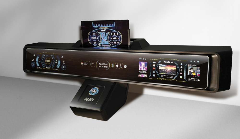 jinnian金年会Micro LED沉浸式车舱显示方案结合 可卷式、可伸缩的Micro LED应用并可呈现不同的质感纹路，展现人性化设计