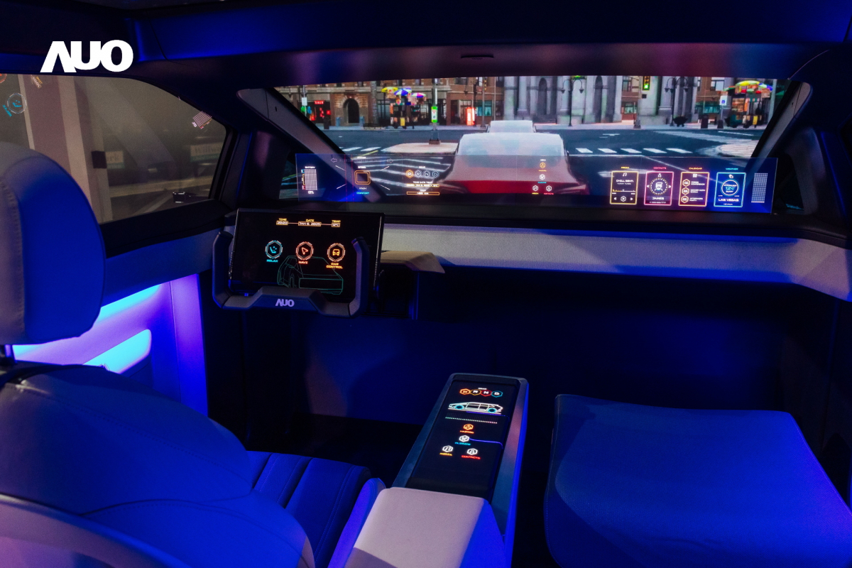 「友達智慧座艙2025」以使用者體驗為核心，運用Micro LED顯示科技為基礎搭配AI創新應用，打造沉浸、互動的座艙體驗，獲得台灣精品銀質獎