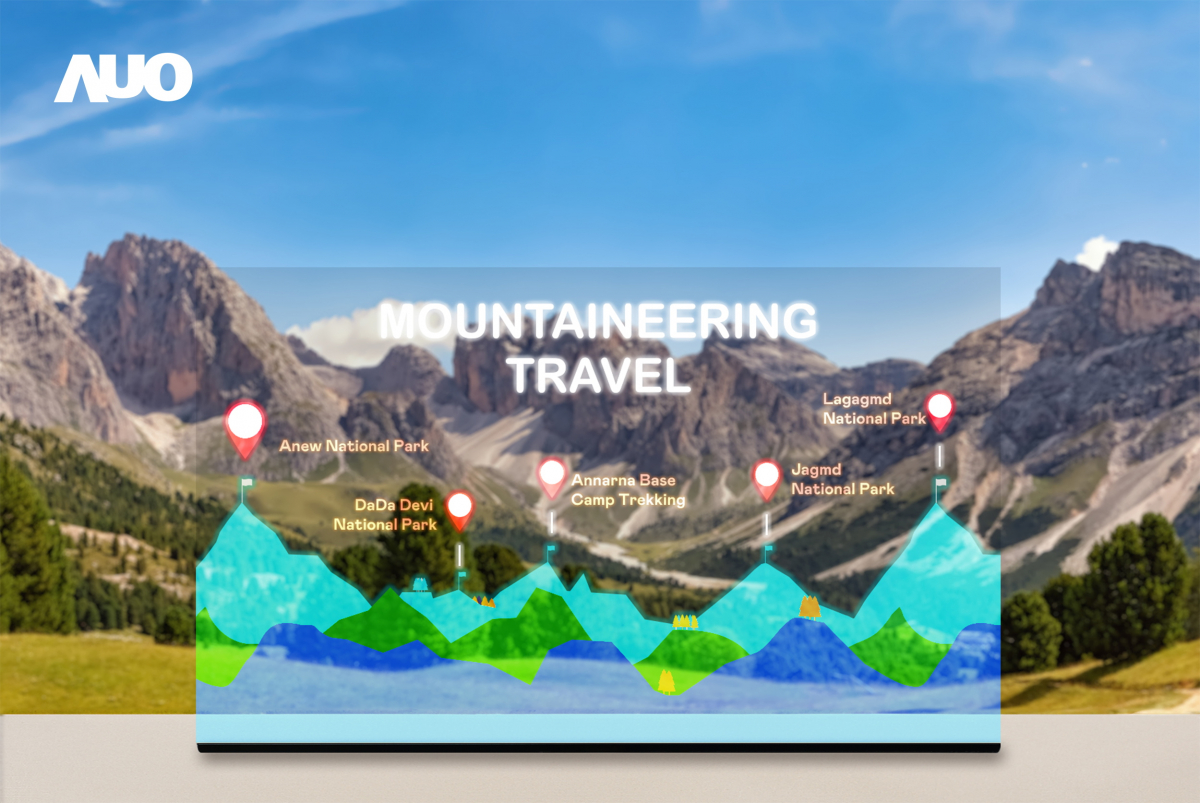 友達「177吋高透明度Micro LED顯示器」獲得台灣精品銀質獎，打破視野與空間的限制，適合應用於智慧零售、文物展示、創新廣告與智慧移動等場域