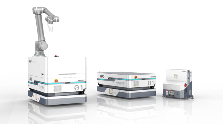 友達數位開發的自主式移動機器人（AMR250M），搭配全向輪並結合AI演算法、2D LiDAR、3D攝影機等技術，協助客戶實現產線全自動化